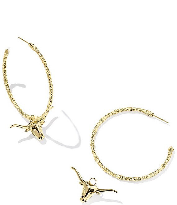 Kendra Scott Longhorn Hoop Earrings | Dillard's