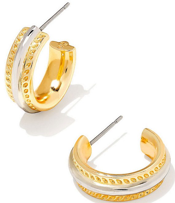 Kendra scott two tone shop earrings