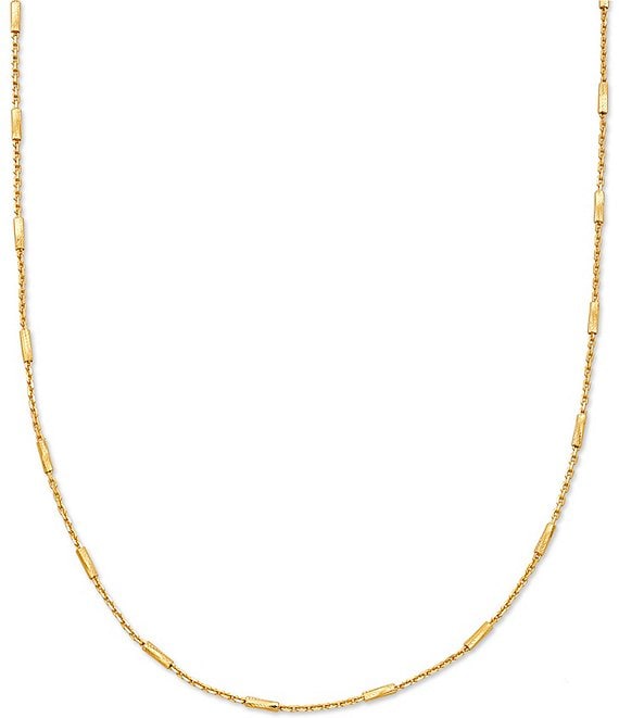 Color:18K Gold Vermeil - Image 1 - Monika 18K Gold Vermeil Chain Necklace