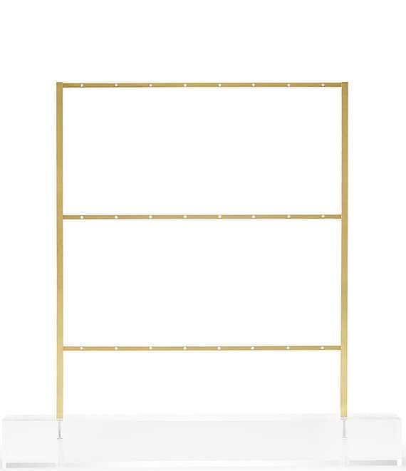 Color:Antique Brass - Image 1 - Post Earring Ladder Jewelry Stand