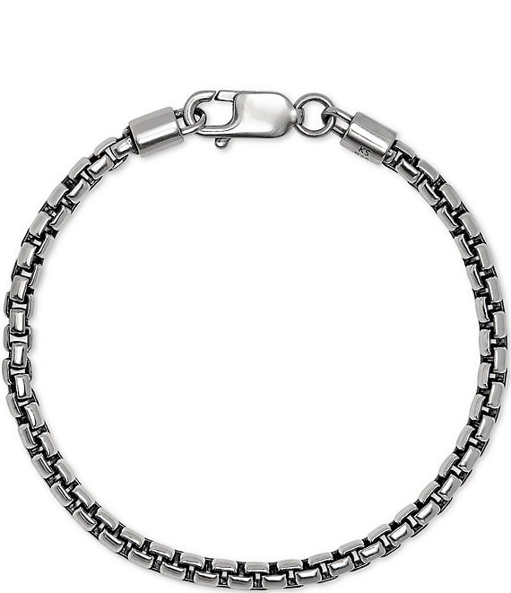 Box Chain Sterling Silver – Bracelet
