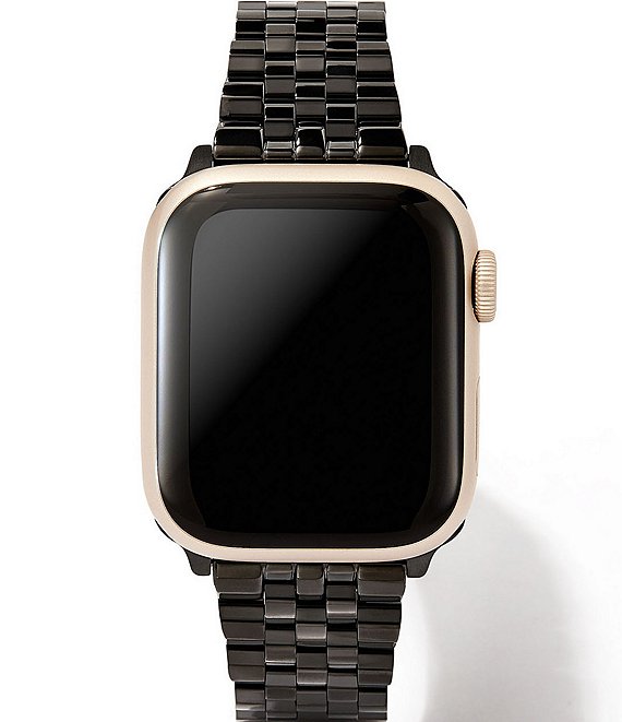 Link Bracelet Apple Watch Band - Black