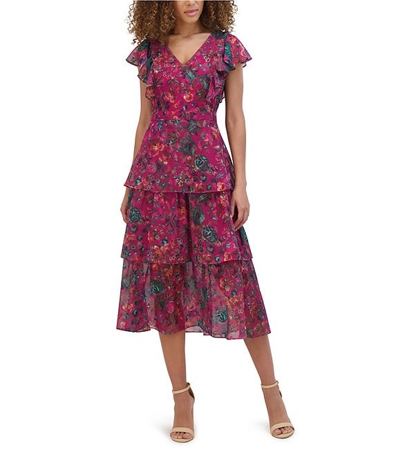 Kensie floral shops dress