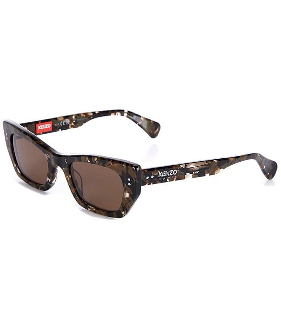 Leopard Geometric Sunglasses