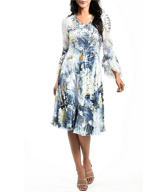 Dillards bell sleeve outlet dress