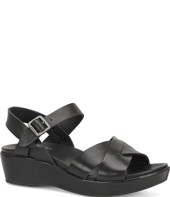 Kork-Ease Myrna 2.0 Leather Platform Wedge Sandals