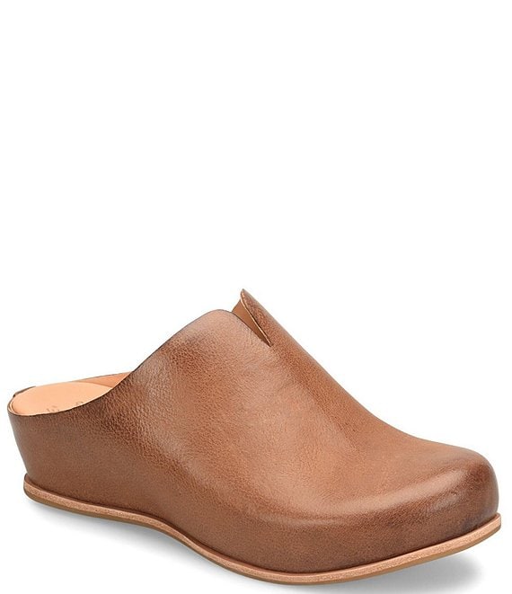 Color:Brown - Image 1 - Para Leather Mules