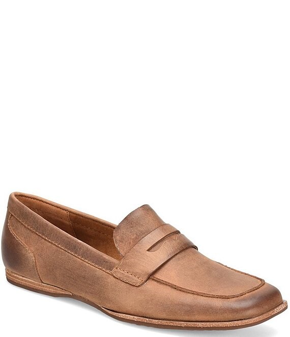 Kork-Ease Pissa Leather Flat Penny Loafers