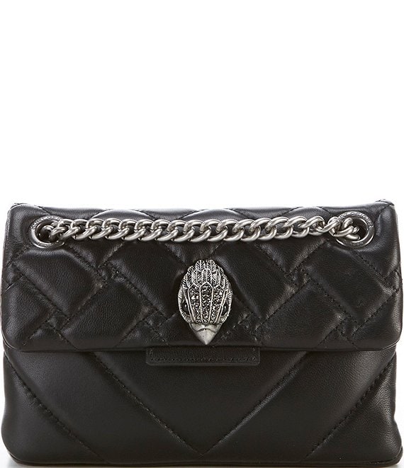 Kurt Geiger London Kensington Mini Quilted Leather Crossbody Bag ...