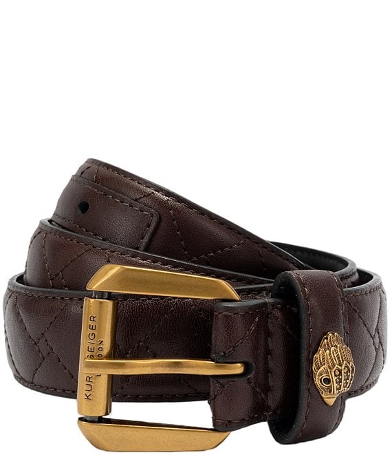 Kurt Geiger London 30mm Hip Belt With Mirco Quilting