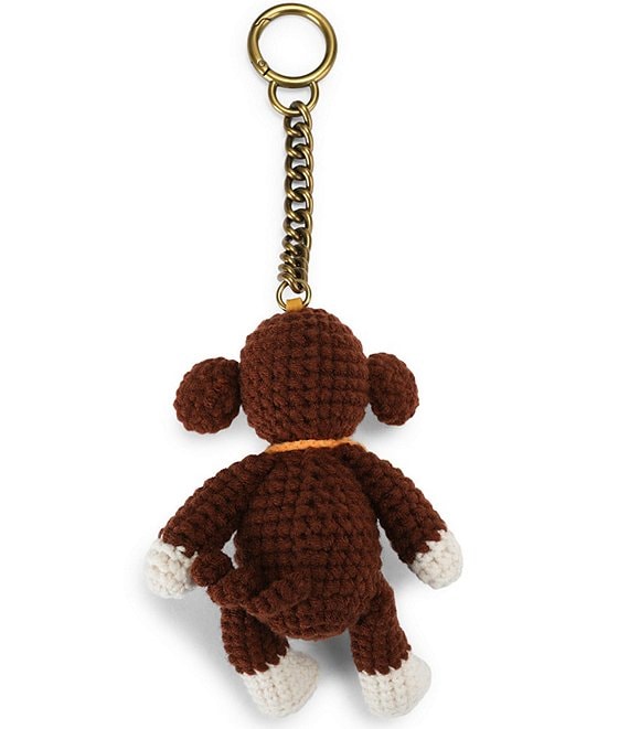 Kurt Geiger London Crochet Monkey Bag Charm Keychain | Dillard's