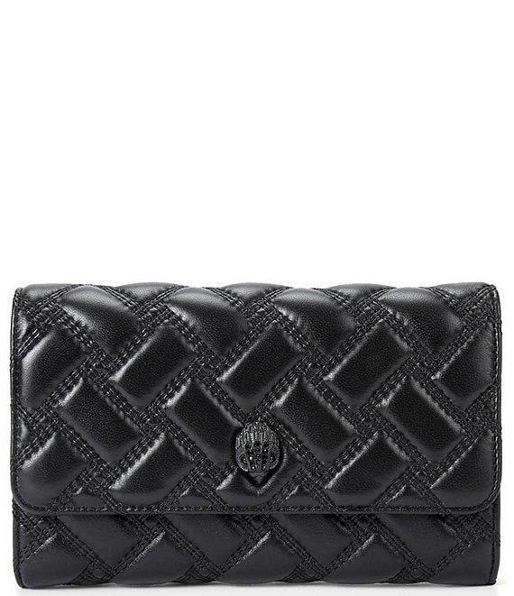 Color:Black - Image 1 - Drench Wallet on Chain Crossbody Bag