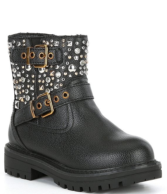 Kurt Geiger London Girls Hackney Moto Boots Youth Dillard s