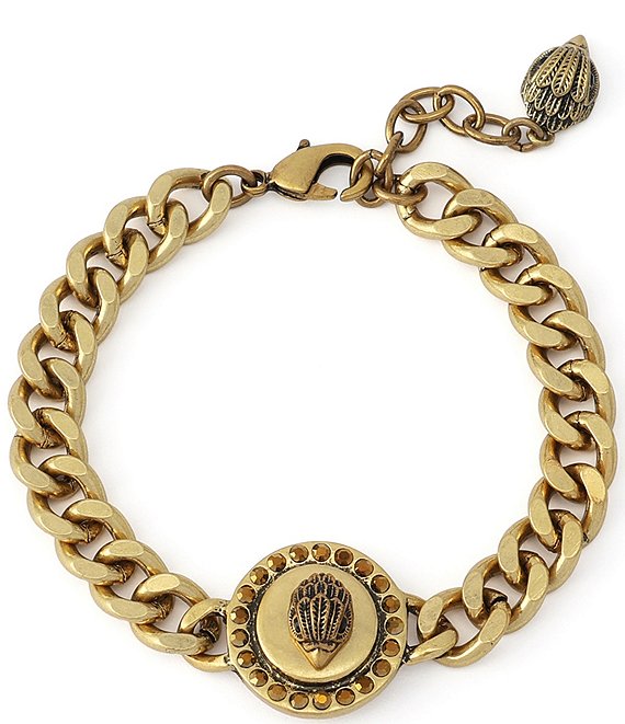 Kurt Geiger London Mansion Signature Eagle Disc Line Bracelet
