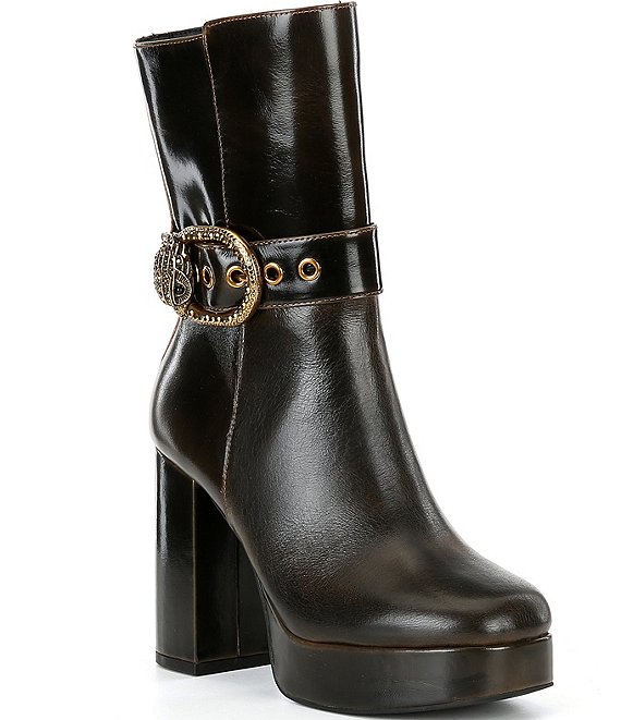 Kurt geiger platform ankle boots hotsell