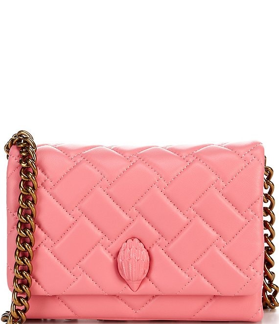 Color:Pink - Image 1 - Mini Kensington #double;KURT#double; Pink Drench Crossbody Bag