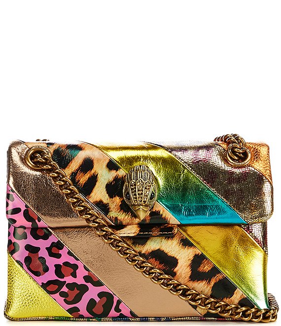 Leatherman Fashion Girls Multicolor Genuine Leather Wallet Leopard