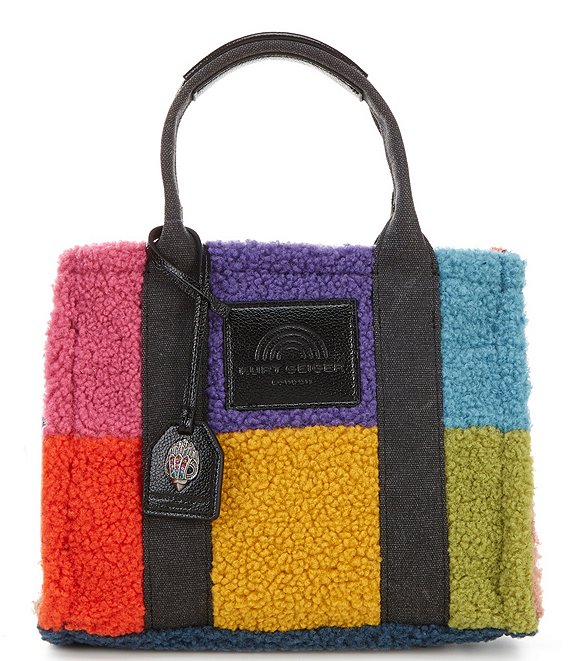 Kurt Geiger London Mini Patchwork Southbank Fur Tote Bag | Dillard's