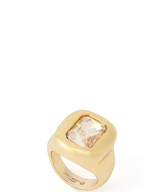 Kurt Geiger London Ophelia Stone Statement Cocktail Ring