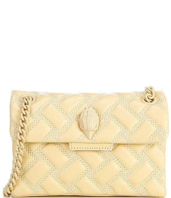 Kurt Geiger London Solid Quilted Mini Kensington Drench Crossbody Bag ...