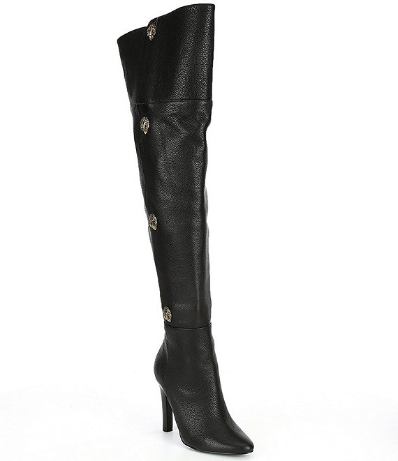 Kurt Geiger London Shoreditch Over-The-Knee Leather Boots