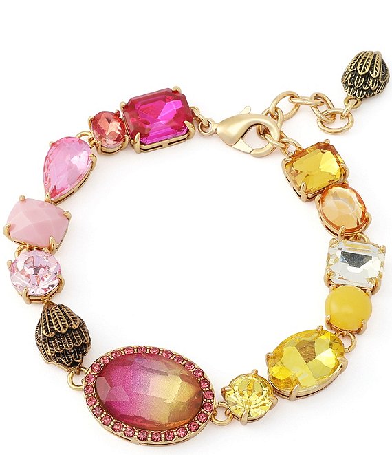 Kurt Geiger London Bracelet Clamper Gold Tone Eagle Multicolor Crystals NWT Kurt Geiger London Bracelet Clamper Gold Tone Eagle  main image 4