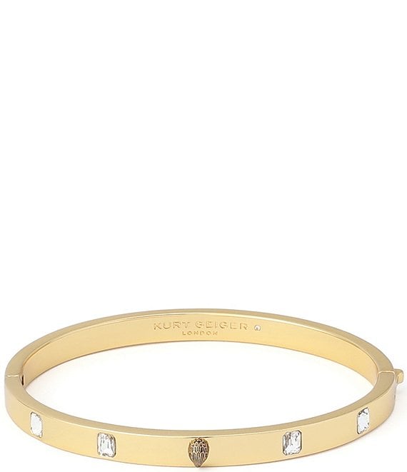Kurt Geiger London Signature Eagle Stone Bangle Bracelet
