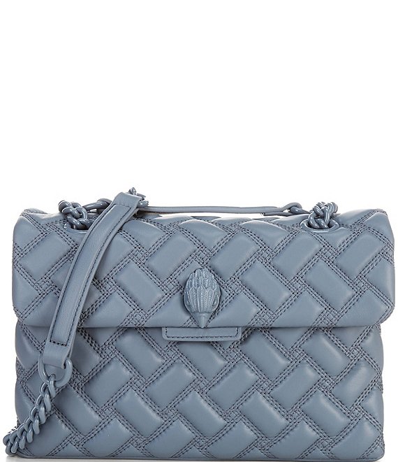 Kurt Geiger London Solid Drench Large Quilted Crossbody Bag | Dillard's