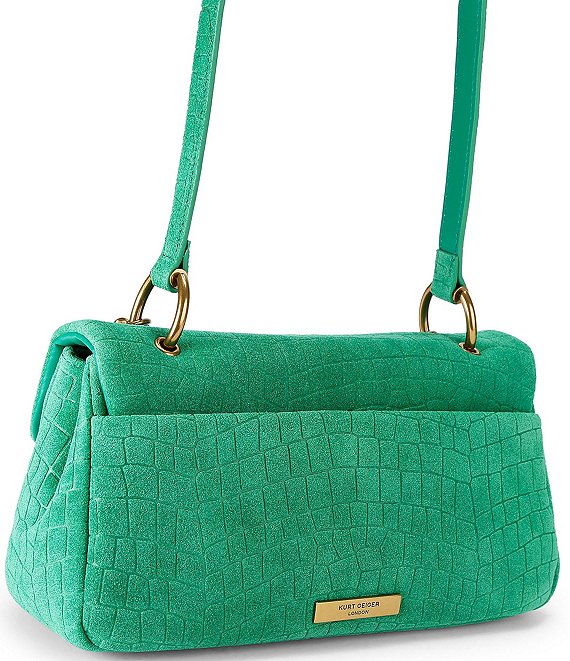 Kurt Geiger London Suede Pimlico Solid Chain Crossbody Bag | Dillard's