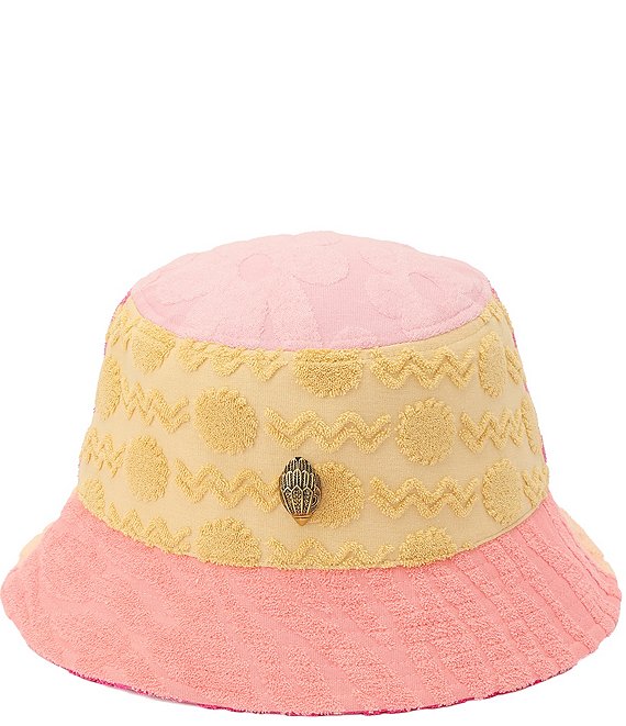 Kurt Geiger London Towelling Patchwork Bucket Hat
