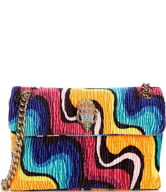 Kurt Geiger London Velvet Rainbow Mini Kensington Shoulder Bag | Dillard's