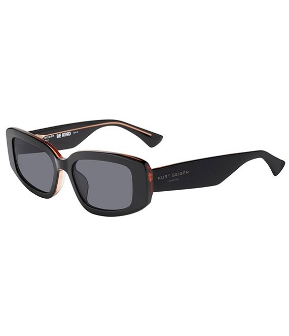 Kurt Geiger London Women's KGL1038 54mm Retro Rectangle Sunglasses