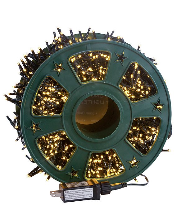 Kurt S. Adler 98-Foot 1200-Light LED Rice Light Set, Warm White - Image 1