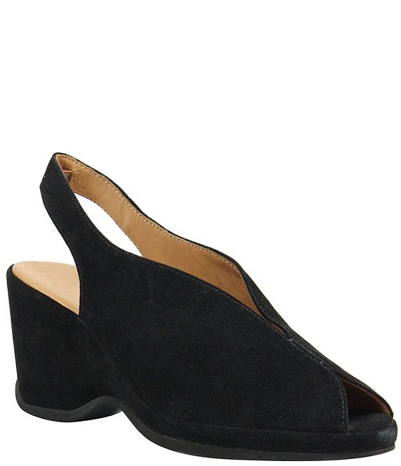 L Amour Des Pieds Odetta Suede Slingback Pumps