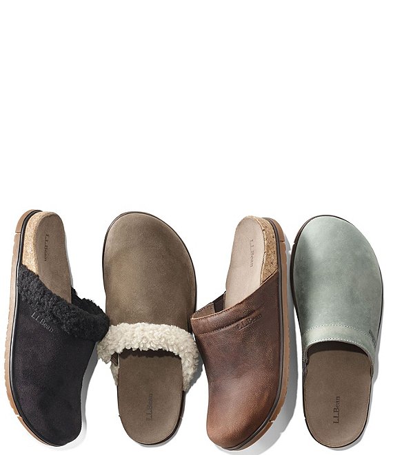 L.L.Bean Go Anywhere Leather Clogs | Dillard's