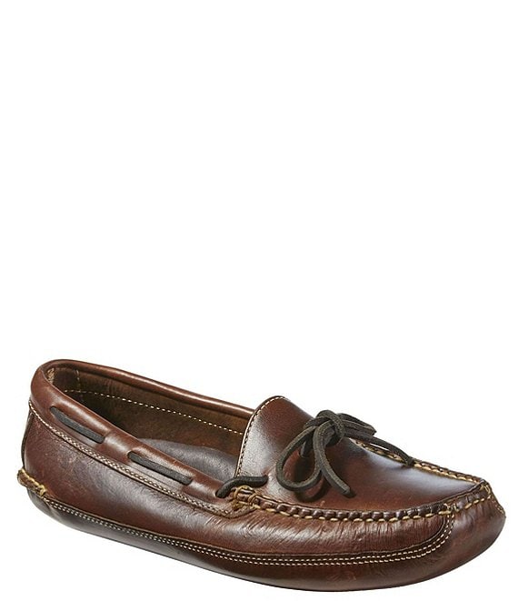 L.L.Bean Men's Double-Sole Leather Slippers | Dillard's