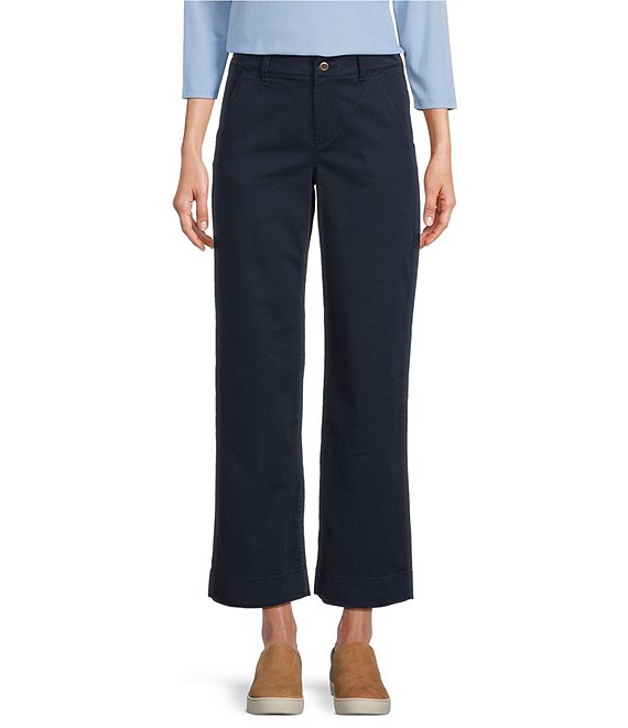 ■LOW CLASSIC■ Lc LOOSEFIT BANDING PANTSIVORY NAVY LC252PT0 Low Classic wide-leg Jeans | Blue | FARFETCH