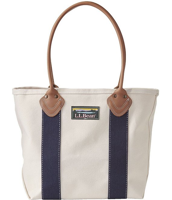 L.L.Bean Leather-Handle Katahdin Boat and Tote Bag | Dillard's