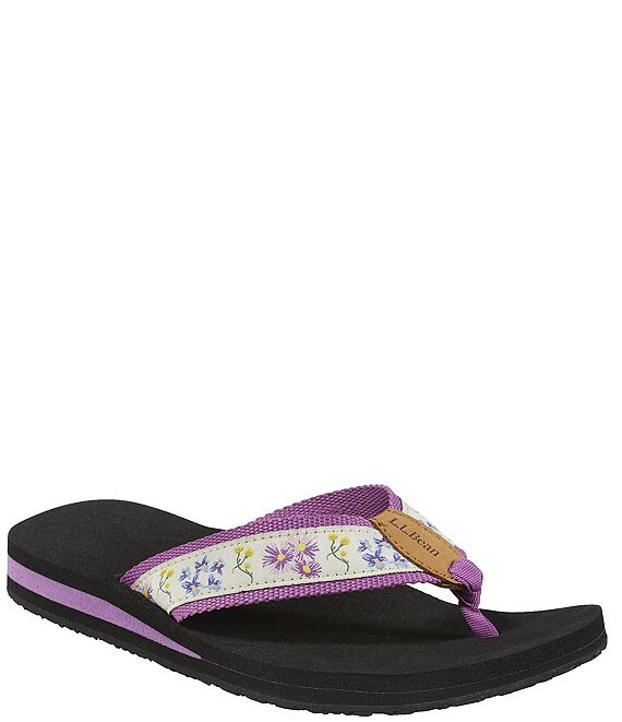 Ll bean maine isle flip flops online