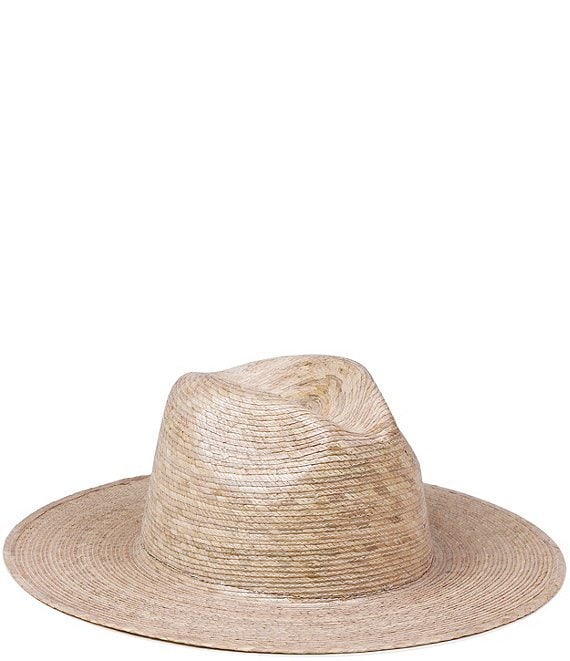 Lack of Color Palma Raffia Fedora Hat, Natural - Image 1
