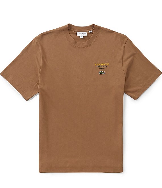 Lacoste Back Tennis Graphic Short Sleeve T-Shirt