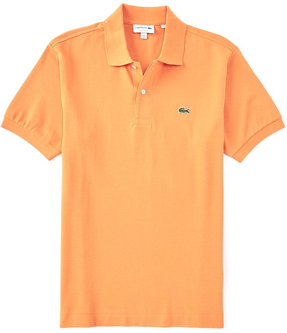 Lacoste Big & Tall Classic Fit Solid Pique Short-Sleeve Polo Shirt ...