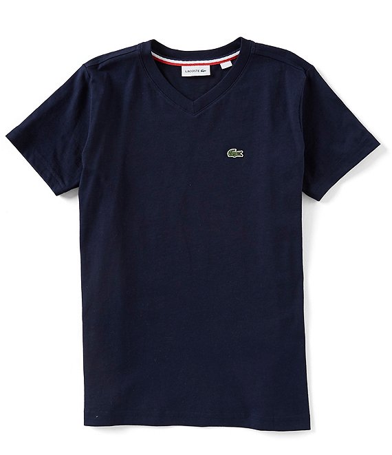 lacoste shirt v neck