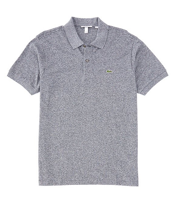 Color:Eclipse Jasp - Image 1 - Classic Chine Short Sleeve Polo Shirt