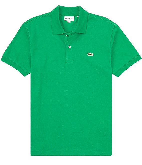 Color:Calathea - Image 1 - Classic Pique Short Sleeve Polo Shirt