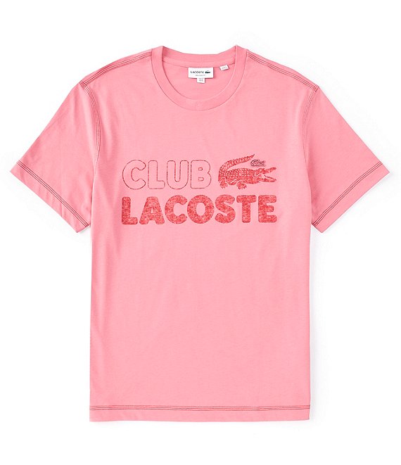Lacoste Lacoste T-Shirt Sleeve Short | Dillard\'s Club
