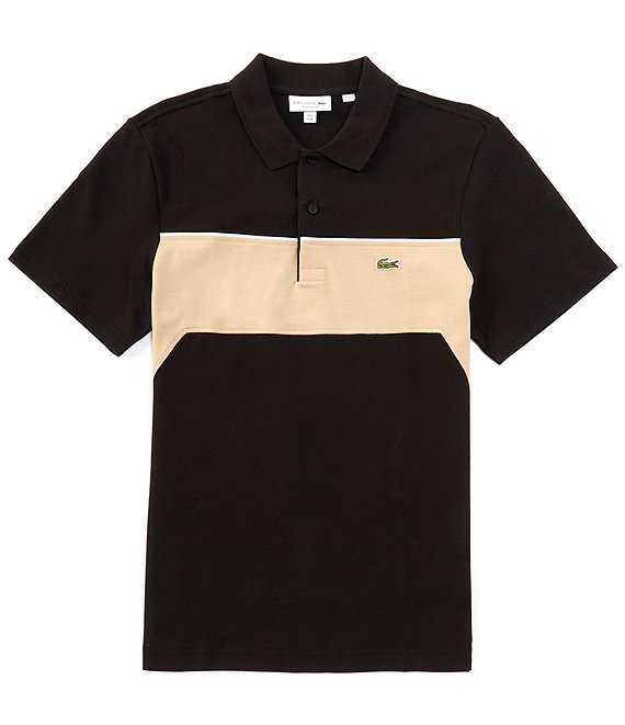 Lacoste Color Block Short Sleeve Polo Shirt Dillard s