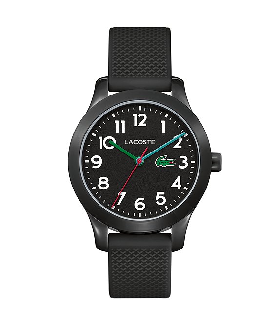 Color:Black - Image 1 - Kid's Silicone 12.12 Watch