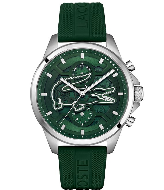 Lacoste Men's Arthor Multifunction Silicone Strap Watch
