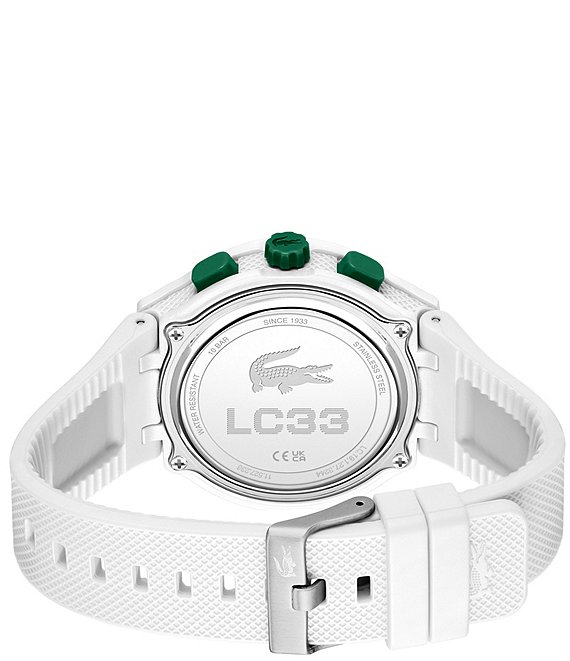 Lacoste Men's LC33 Ana-Digi Silicone Strap Watch | Dillard's